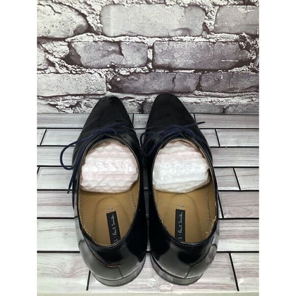 Paul Smith PS Black Patent Leather Dress Oxfords Plain Shoes Men Sz 43EU/10M US main image 8